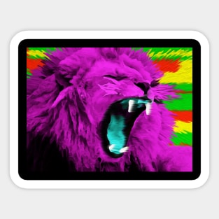 Pop Lion ROAR Sticker